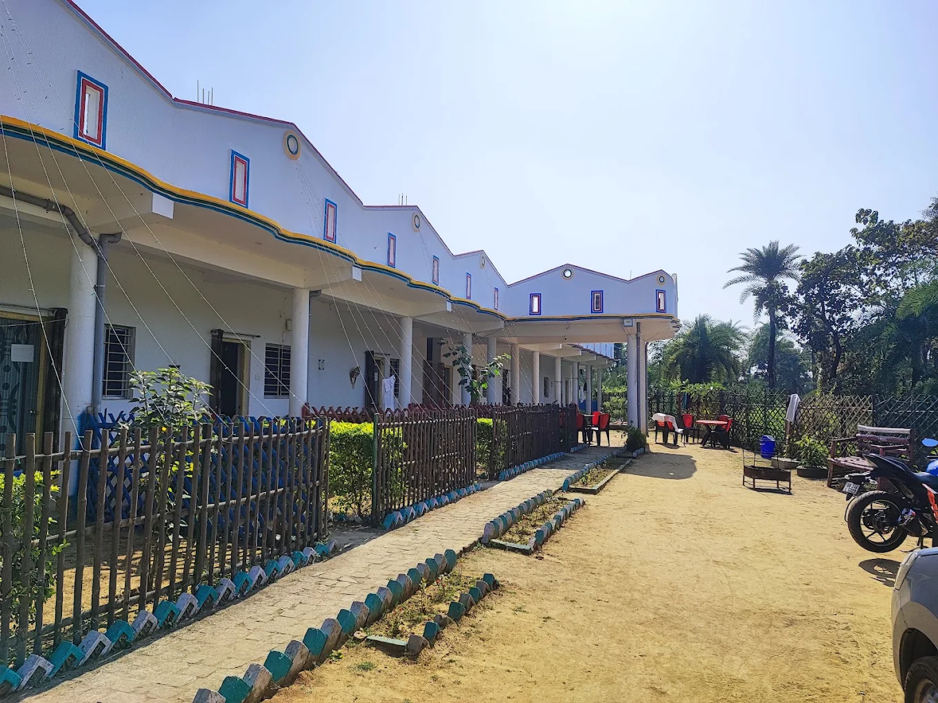 Day View of Hotel Prakritir Prangone Rooms